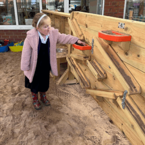 Playground Interactive Sand Play Wall