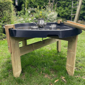 Outdoor Wooden Foldable Tuff Tray Stand