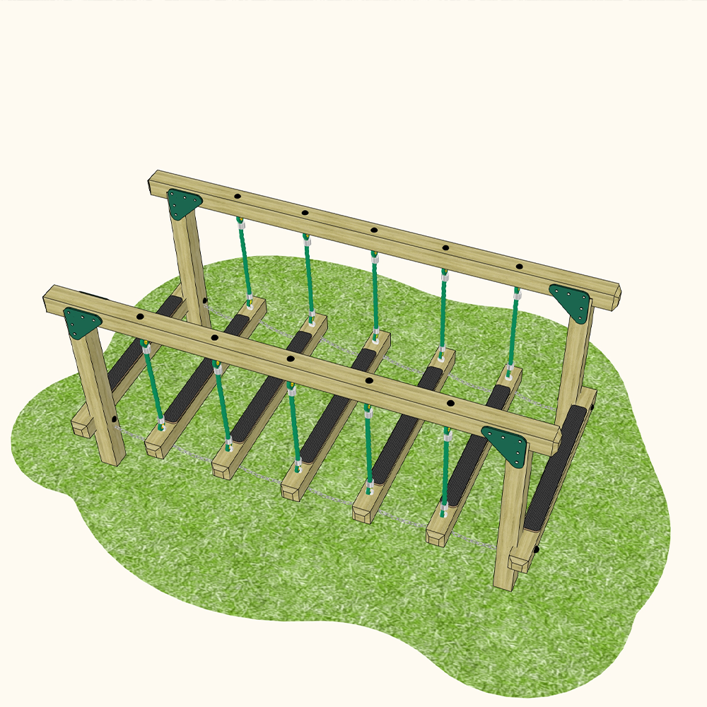 Playground Wobble Bridge