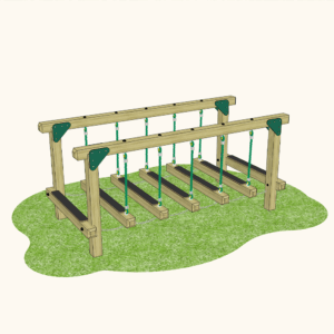 Playground Wobble Bridge