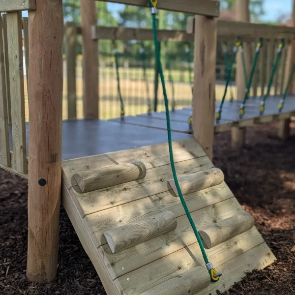 Bespoke Robinia Adventure Tower (4)