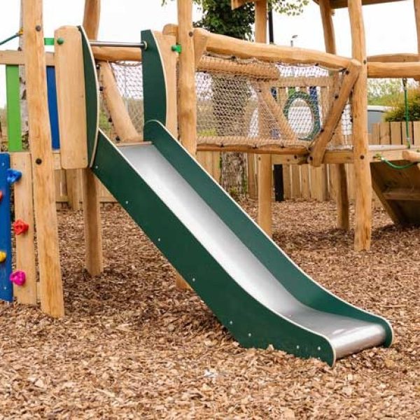 Bespoke Robinia Adventure Tower Slide (1)