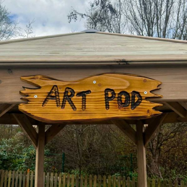 Bespoke Timber Art Pod (3)