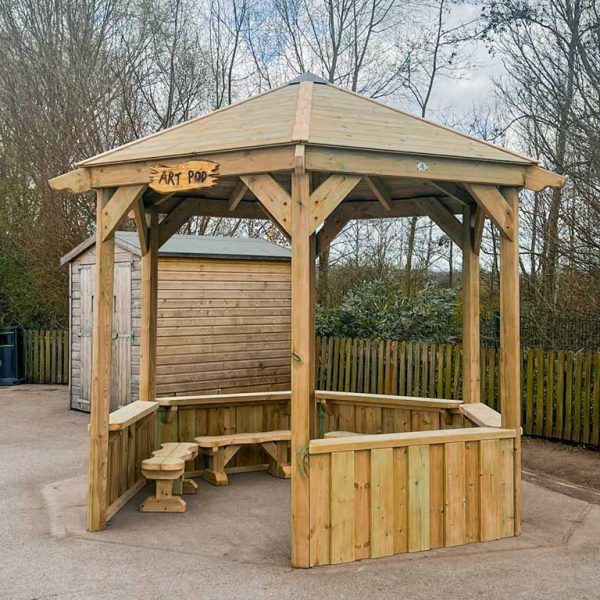 Bespoke Timber Art Pod (4)