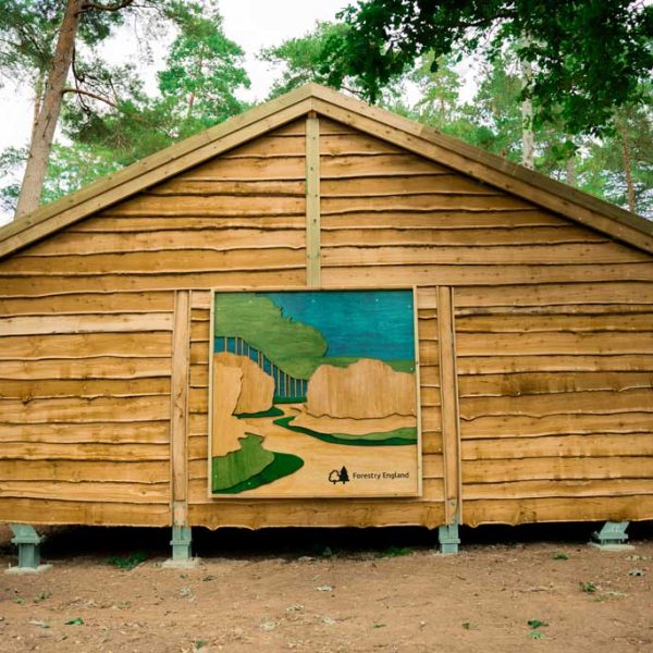 Cannock Chase Bespoke Timber Shelter (2)