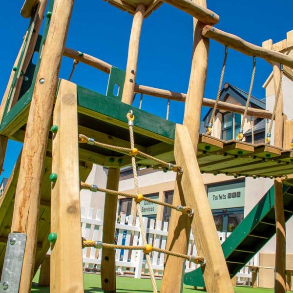 Challenging Rope Ladder