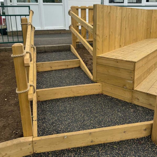 Timber Amphitheatre and Role Play Features (1)