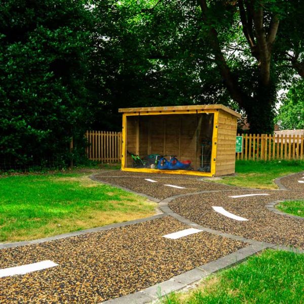 Timber Bike Shed