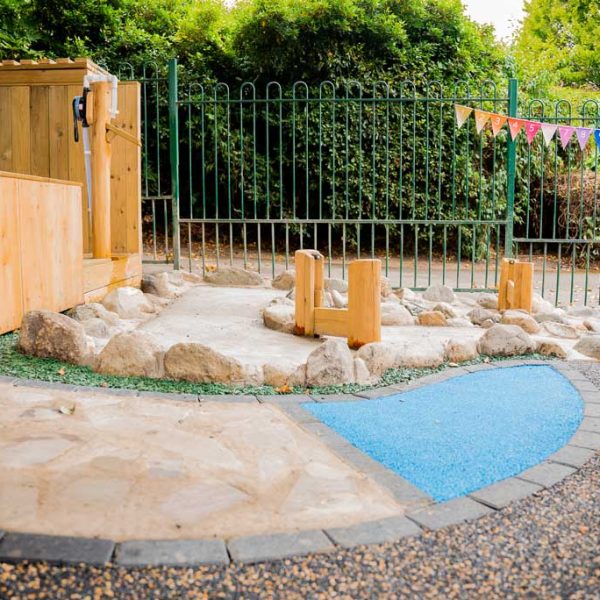 Water Play Pump and Riverbed